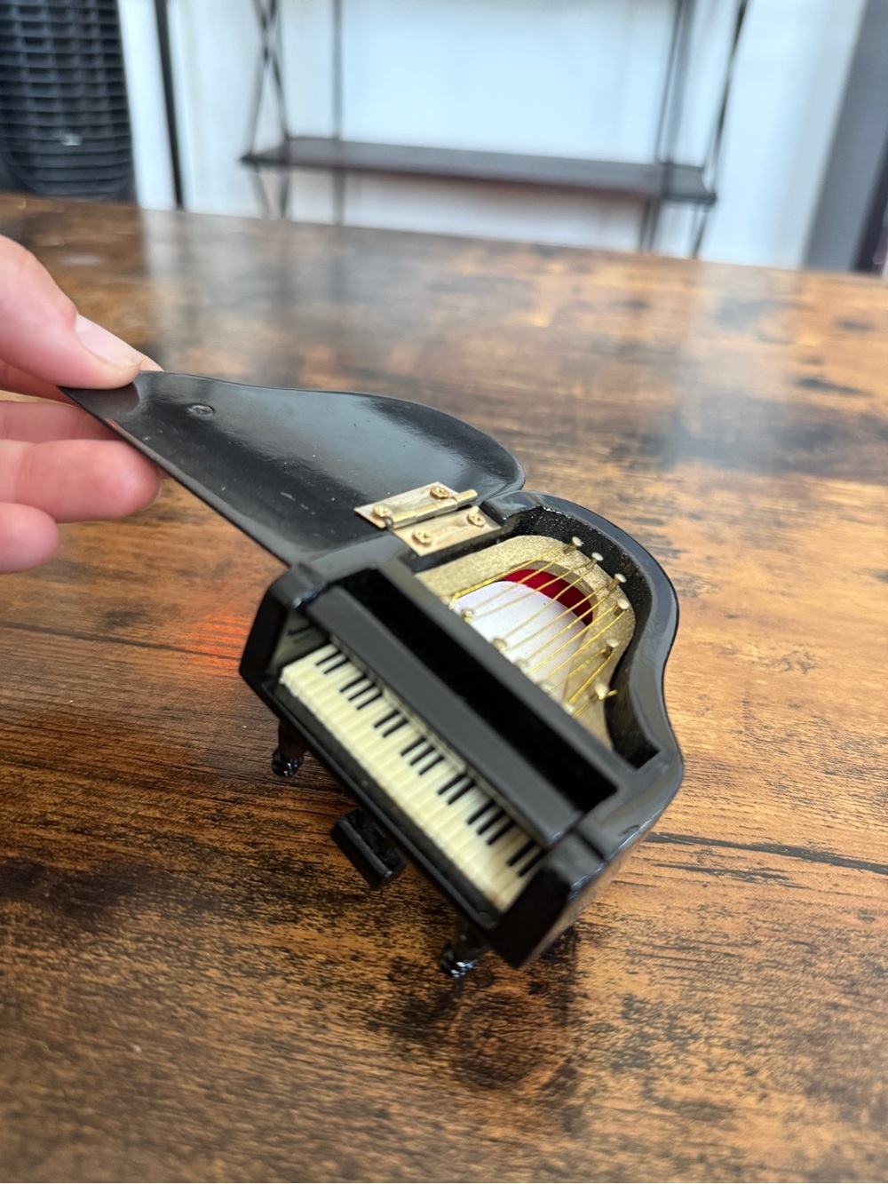Miniature grand piano figure - Picture 6 of 9